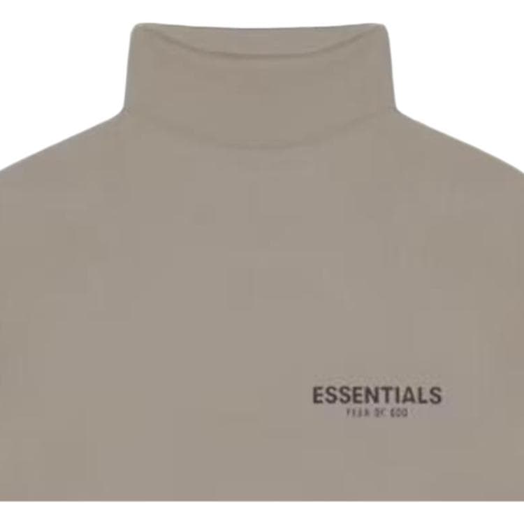 Кофта Fear of God Essentials Sage Mock Neck Sweatshirt Taupe - изображение 2