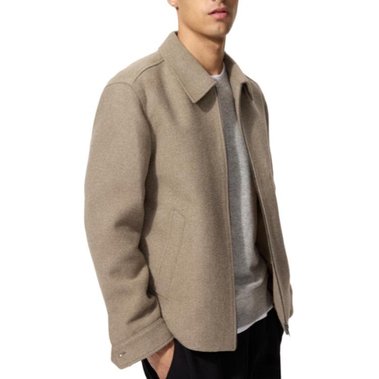 Куртка UNIQLO Бежевый Унисекс Куртки - изображение 1