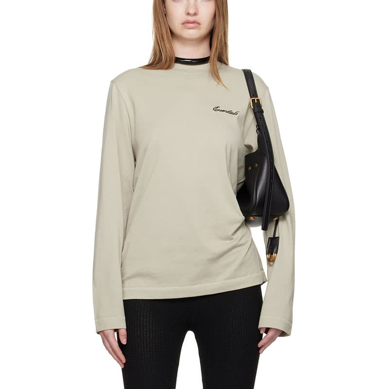 Футболка Fear Of God Essentials Стандартная рукавная футболка с короткими рукавами женская - изображение 1