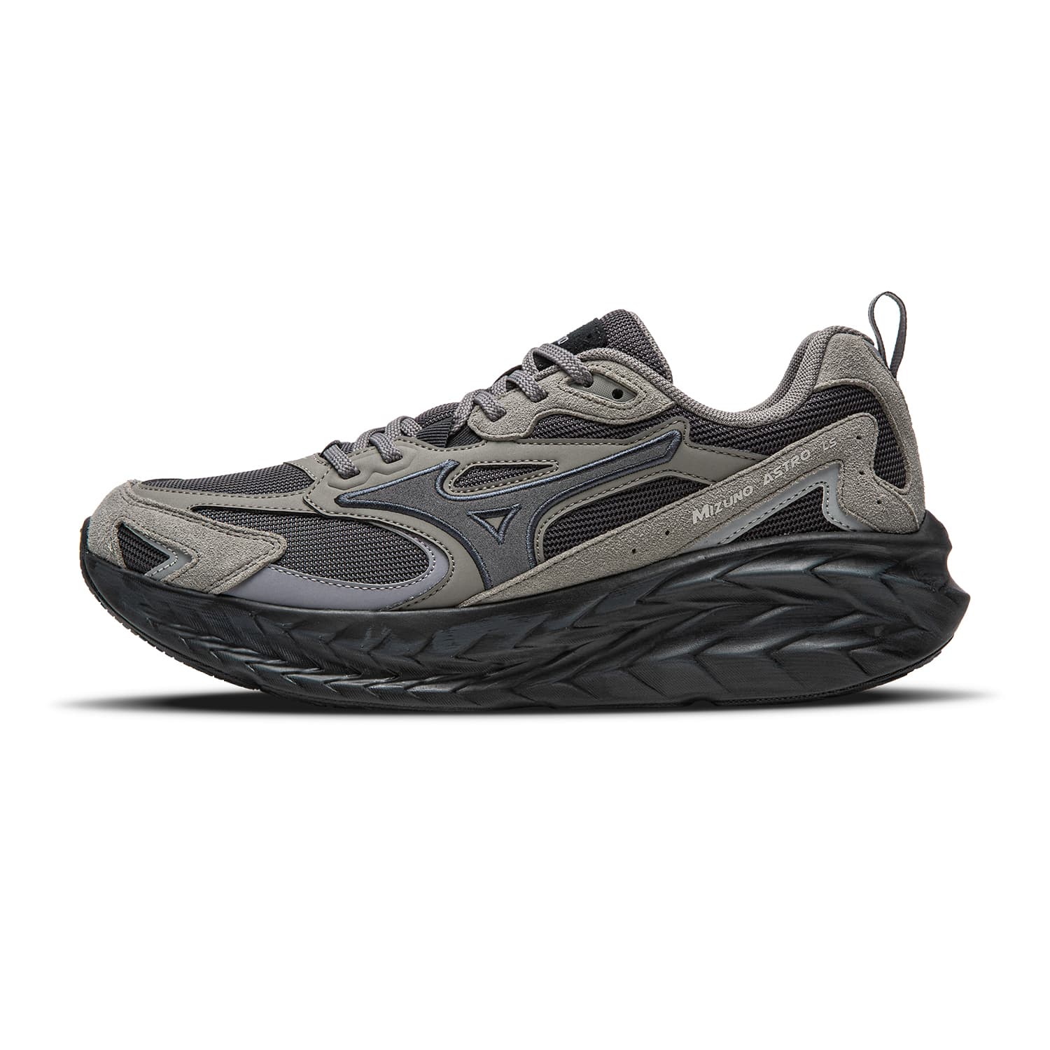 Кроссовки для бега Mizuno ASTRO LS Low Топ Беговые кроссовки Унисекс Полоска Серый - изображение 1