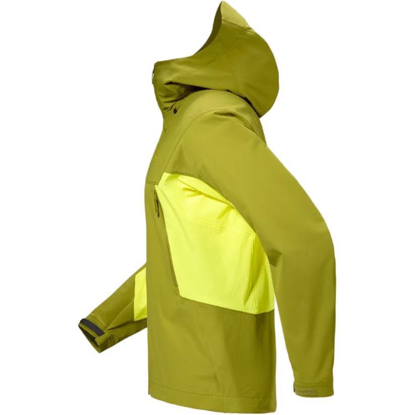 Куртка Arcteryx SERRATUS HOODY Универсальный черный мужской с логотипом бренда - изображение 2
