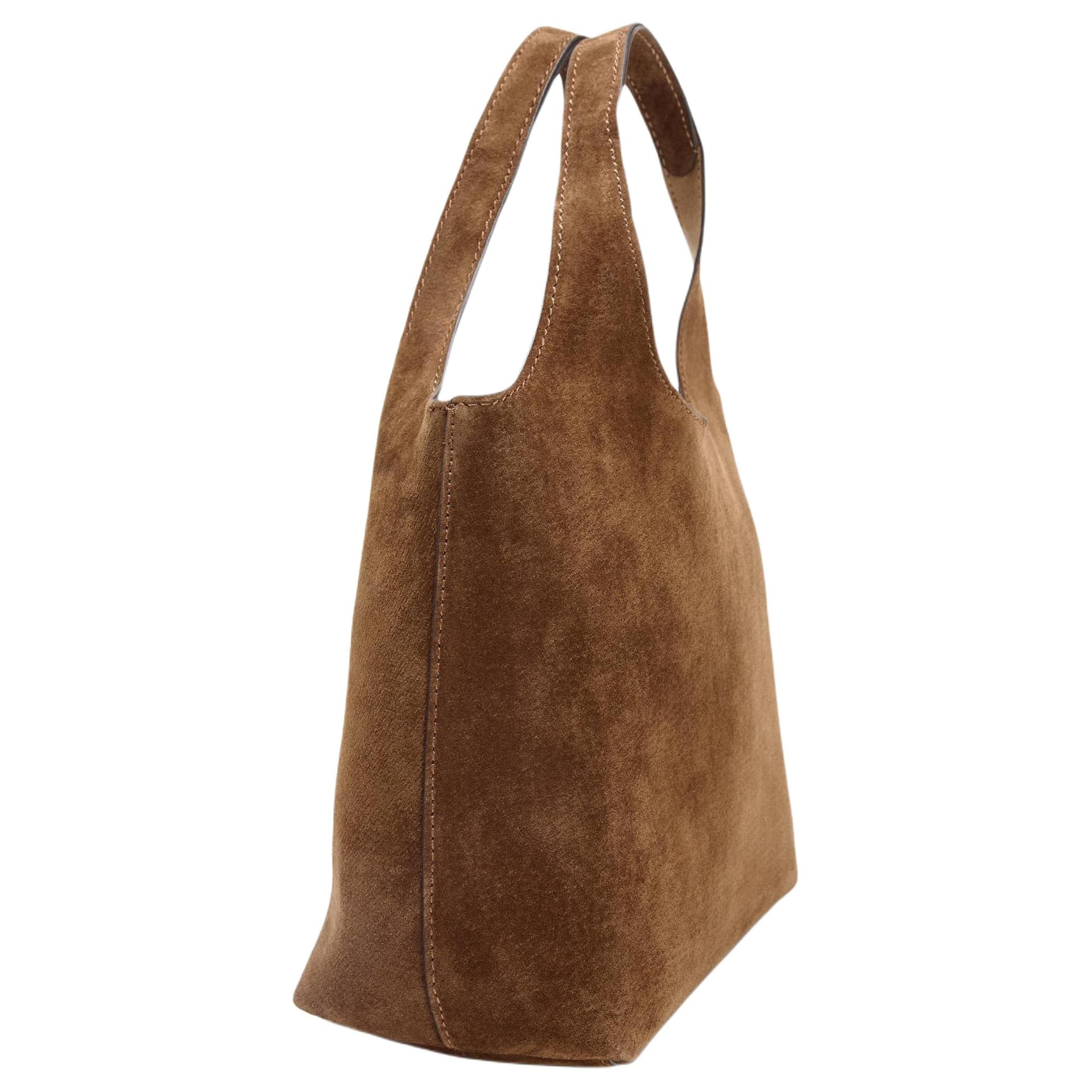 Сумка ZARA SPLIT SUEDE - изображение 4