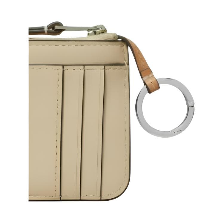 Картхолдер Tory Burch T Monogram Кожаный держатель для карт Женский Хаки - изображение 5