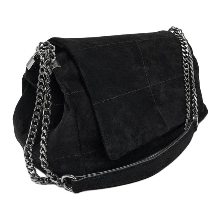 Мини-сумка ZARA Leather Shoulder Bag Black - изображение 2