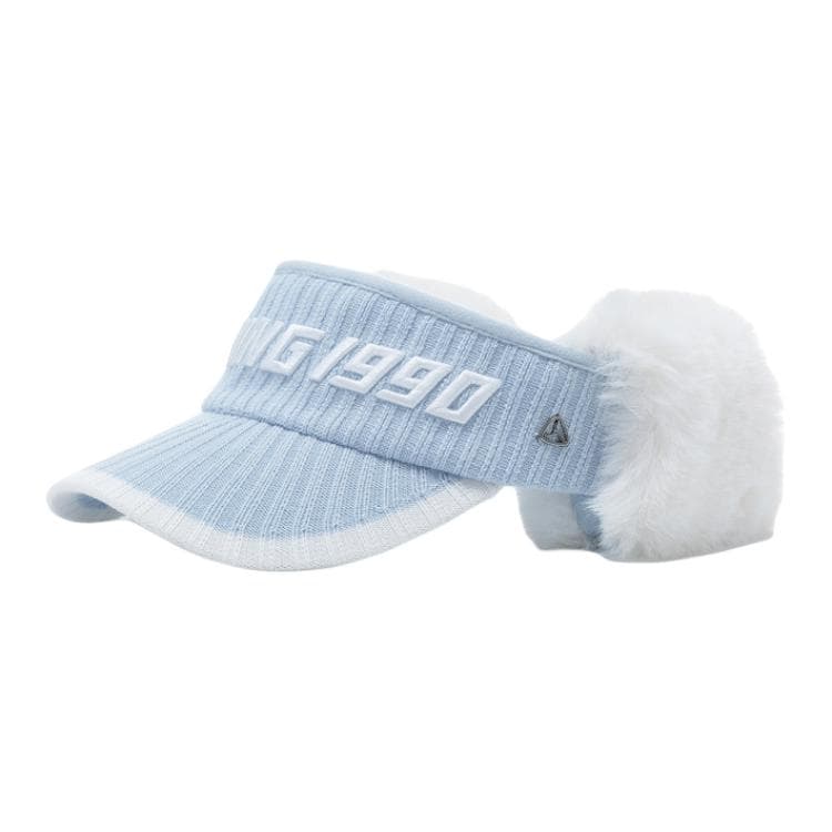Головной убор LI NING 1990 Golf Collection Шапки и кепки из овечьей шерсти женские ледниково-синий - изображение 1