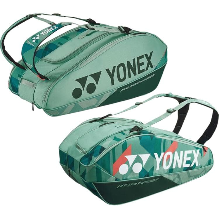 Спортивная сумка YONEX Ткань + Искусственная кожа Спортивная сумка Унисекс Оливково-зеленый - изображение 4