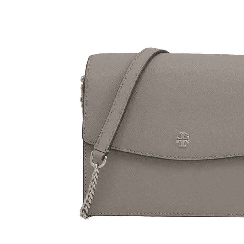 Сумка через плечо TORY BURCH logo Saffiano - изображение 5