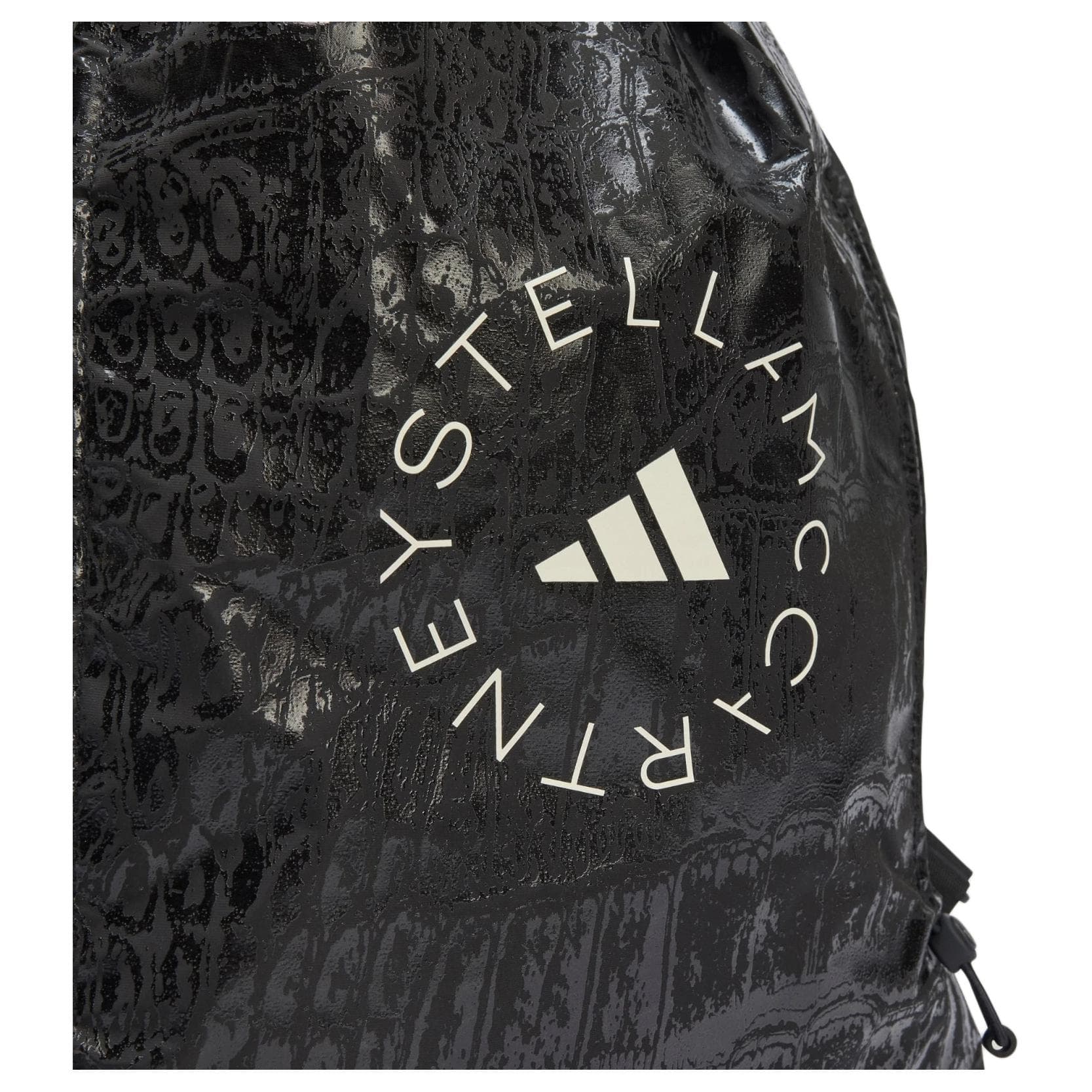 Рюкзак adidas x Stella McCartney Коллаборация Застежка на шнурке Рюкзаки Обычный (стандартный) Унисекс Черный - изображение 4