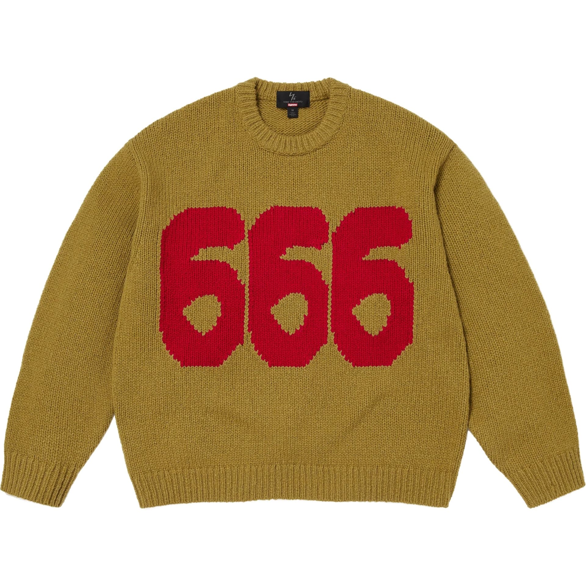 Кофта Supreme X Y's by Yohji Yamamoto Свитер Унисекс FW25 WEEK3 - изображение 1