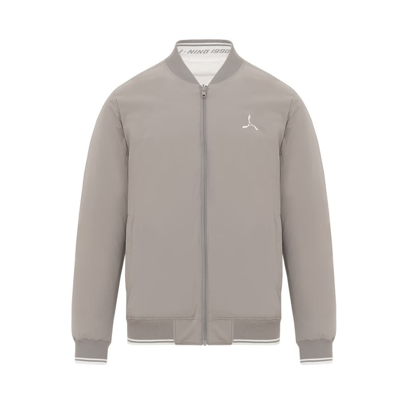 Зимняя куртка LI NING 1990 Golf Collection Короткий Пуховик Мужской Лунный серый - изображение 1
