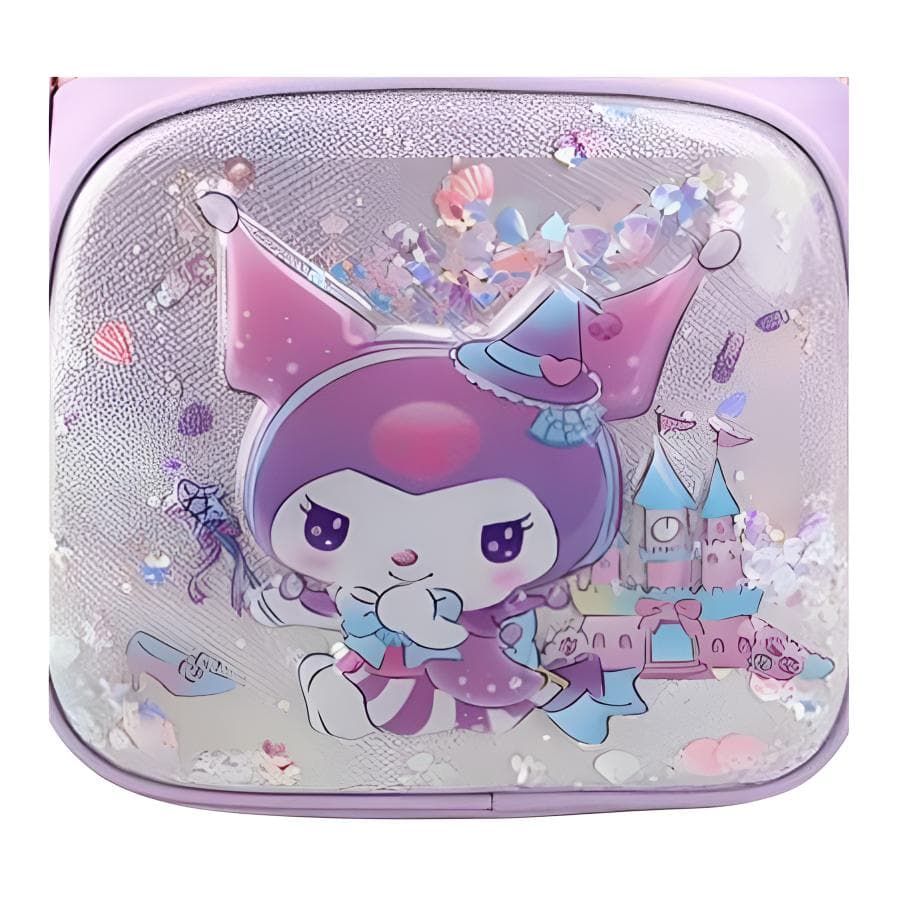Sanrio Полиэстер Рюкзак Стандартный (Стандартный) Детский Фиолетовый Kuromi - изображение 4