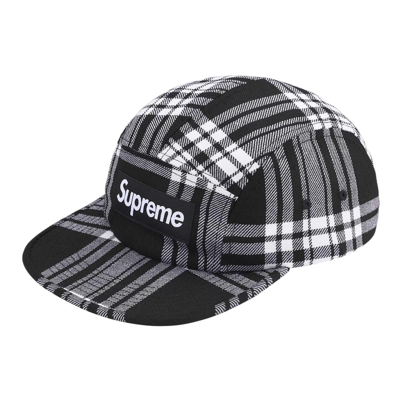 Кепка Supreme Шерсть Бейсболки Унисекс Синий Черный Красный - изображение 1