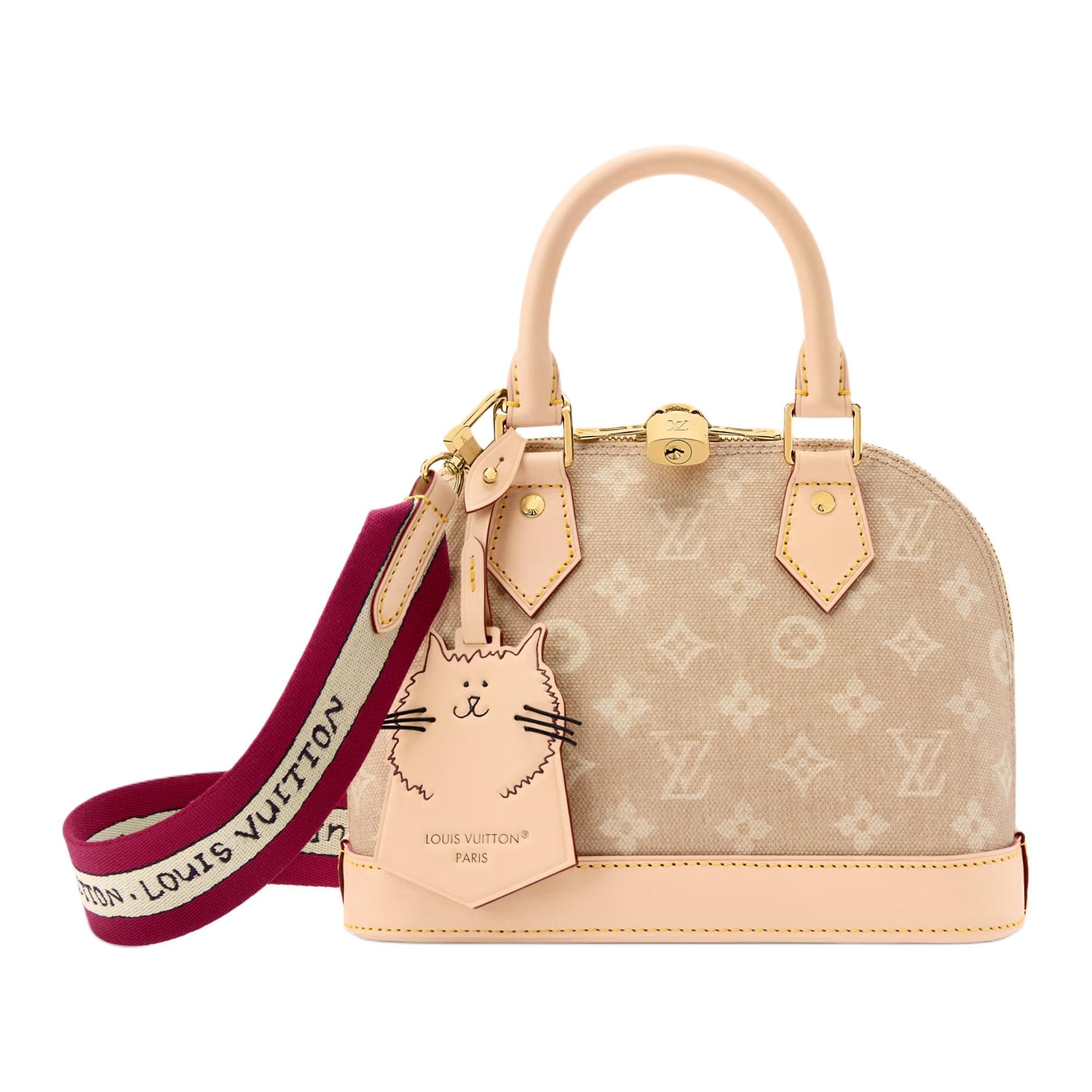 Сумка LOUIS VUITTON x Grace Coddington Alma BBCatogram Meowgram - изображение 1