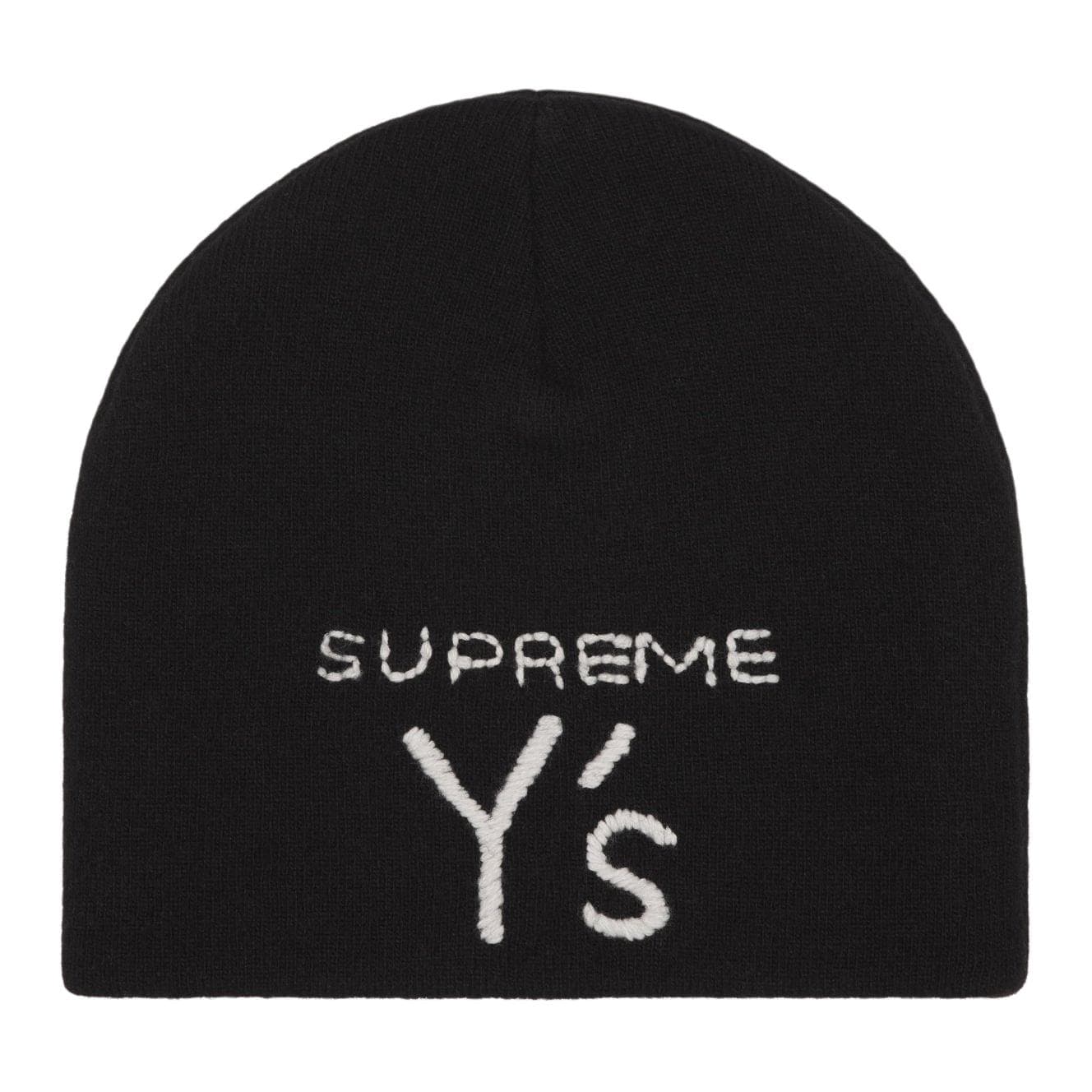 Шапка Supreme X Yohji Yamamoto Шерстяная смесь Шапка-бини Унисекс Черный хаки - изображение 2