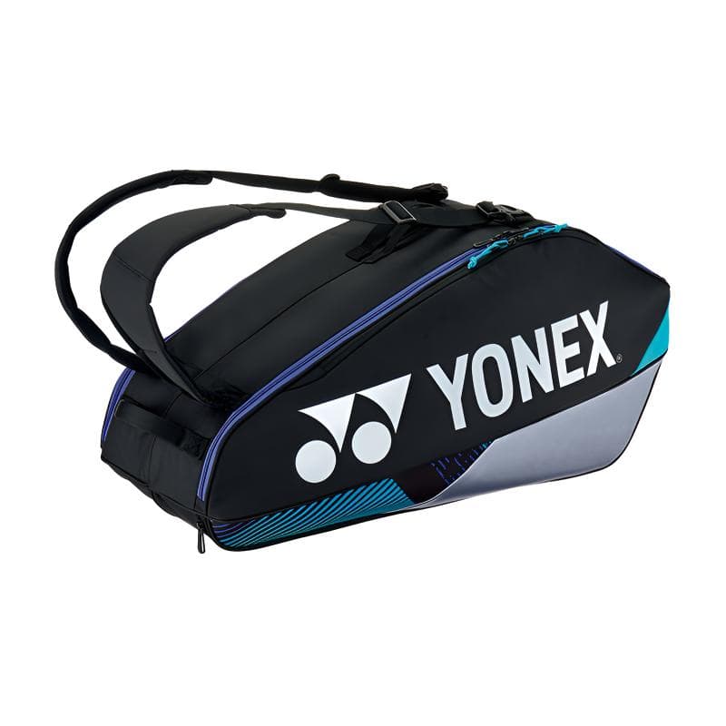 Спортивная сумка YONEX Текстиль Искусственная кожа Спортивная сумка Стандартная (Стандартная) Унисекс Черный Серебряный - изображение 1