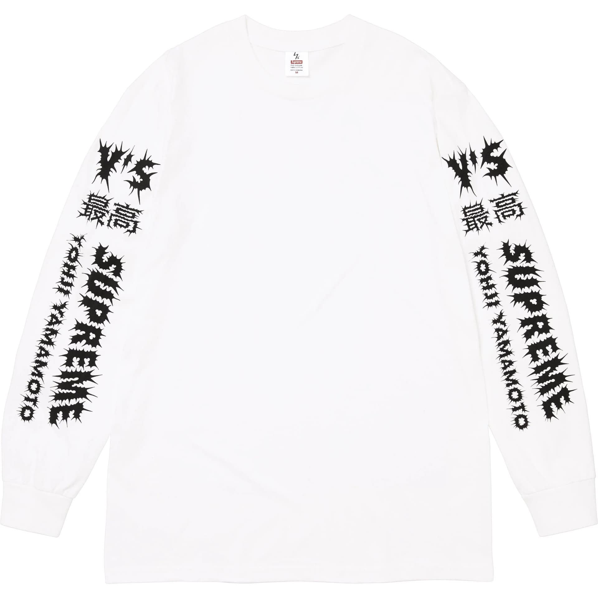 Футболка Supreme x Y's by Yohji Yamamoto L/S Tee — фото 2