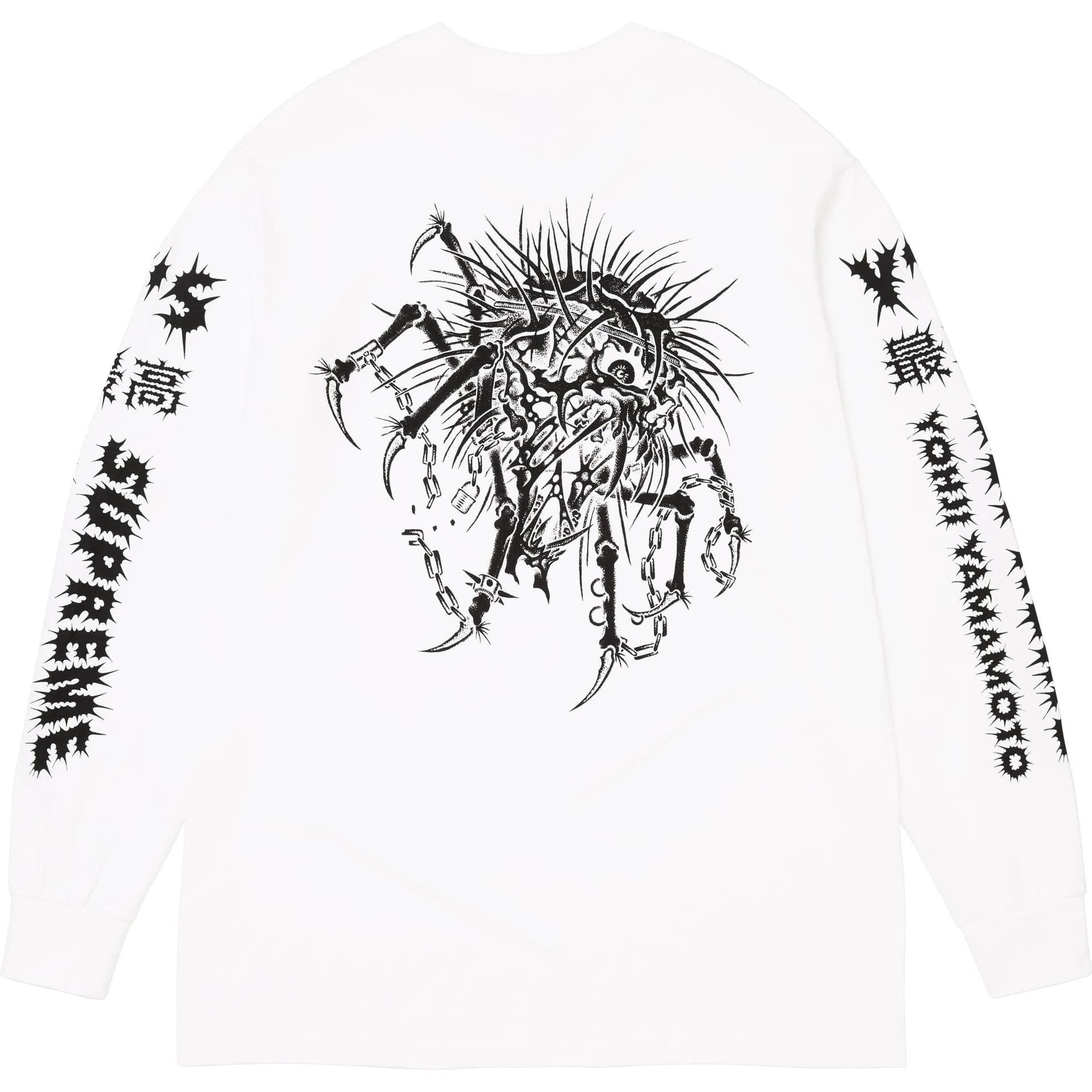 Футболка Supreme x Y's by Yohji Yamamoto L/S Tee