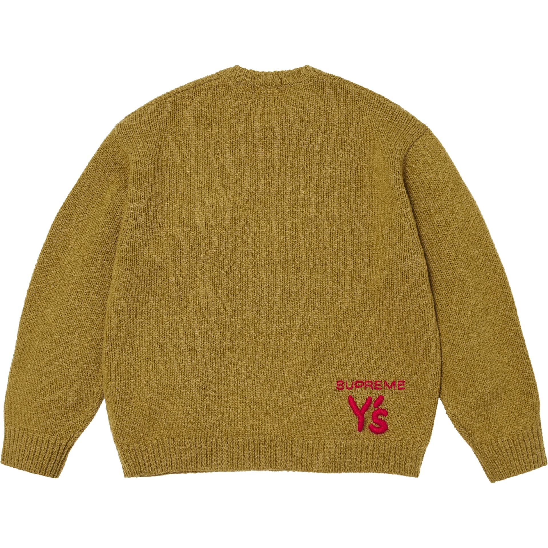 Кофта Supreme X Y's by Yohji Yamamoto Свитер Унисекс FW25 WEEK3 - изображение 2