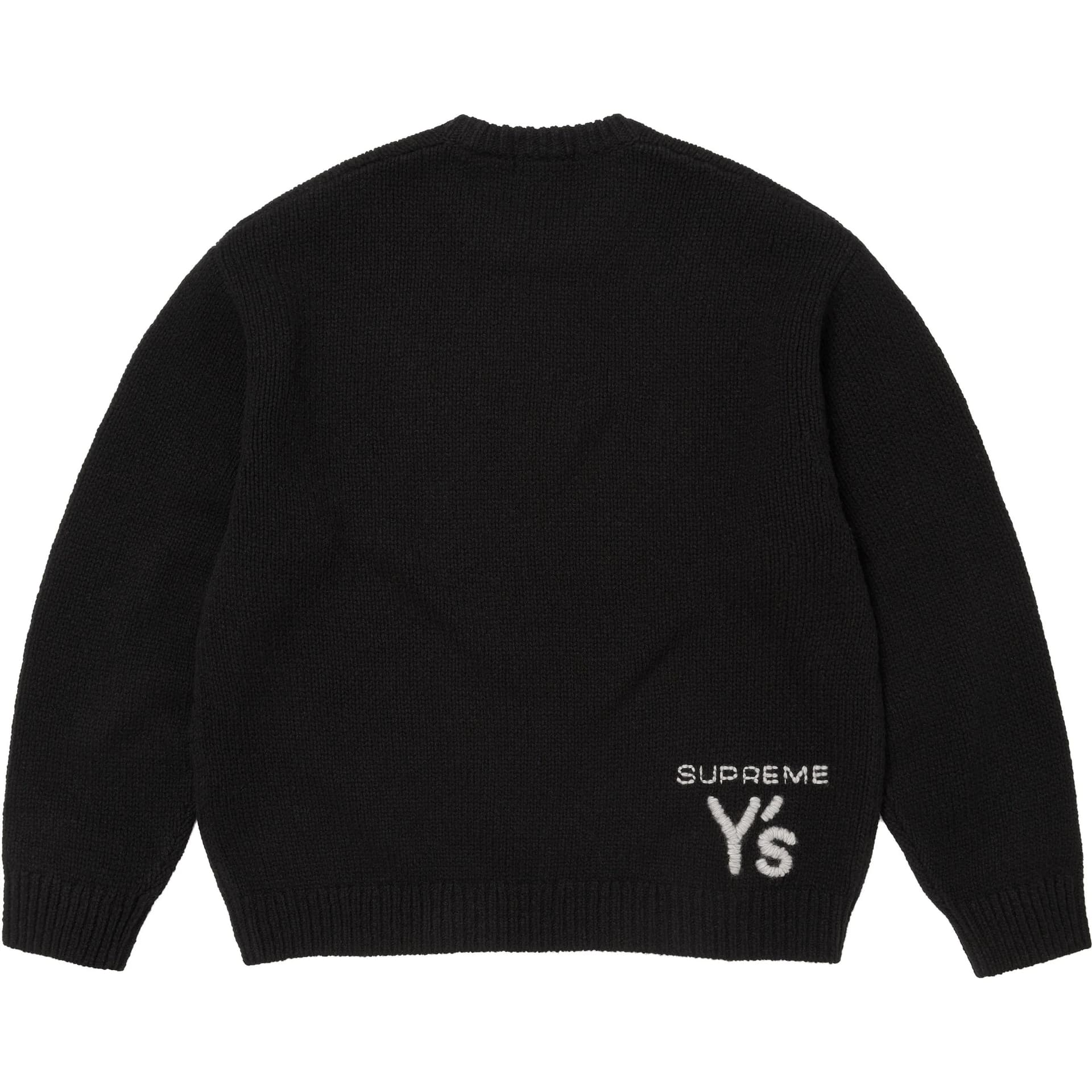 Кофта Supreme X Y's by Yohji Yamamoto Свитер Унисекс FW25 WEEK3 - изображение 4