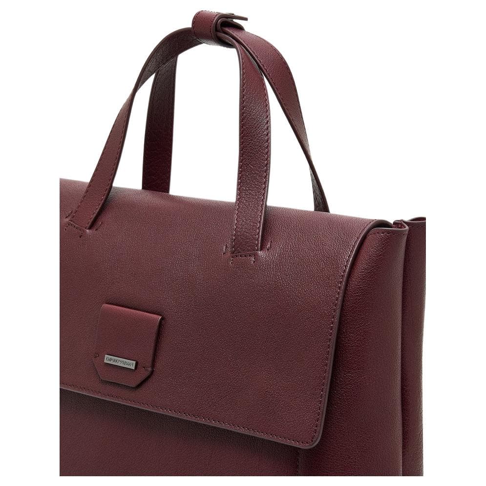 Рюкзак Emporio Armani Classic Logo Backpack Burgundy - изображение 5