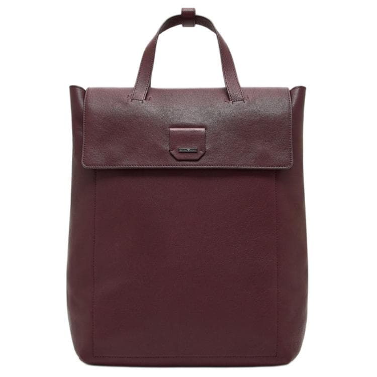 Рюкзак Emporio Armani Classic Logo Backpack Burgundy - изображение 1