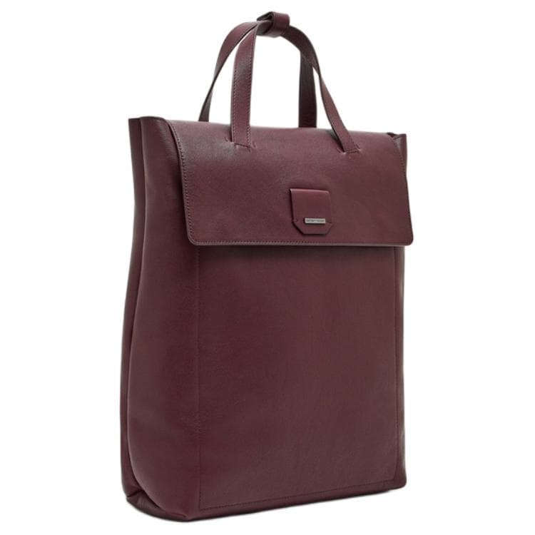 Рюкзак Emporio Armani Classic Logo Backpack Burgundy - изображение 2