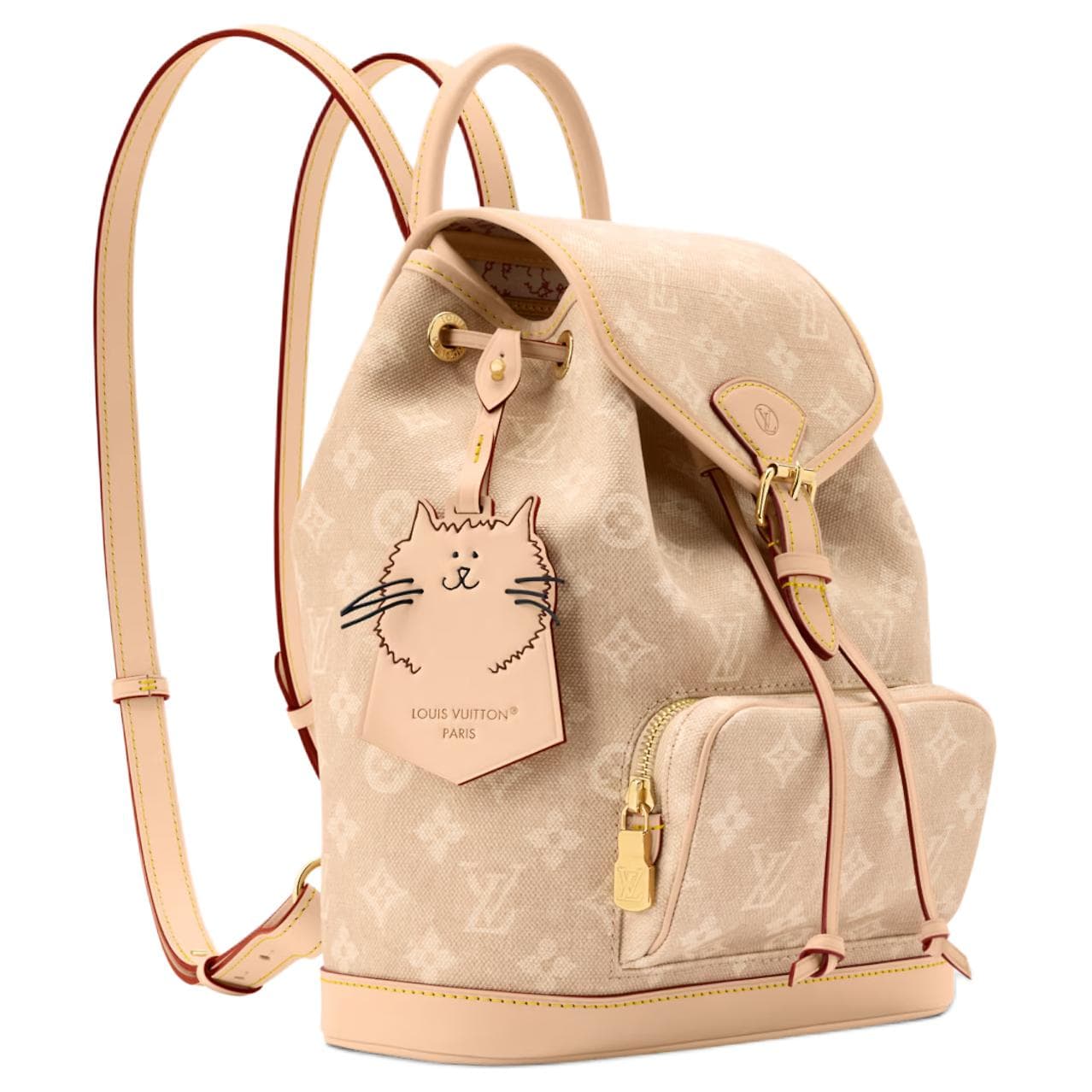 Рюкзак LOUIS VUITTON x Grace Coddington MontsourisCatogram Meowgram - изображение 2