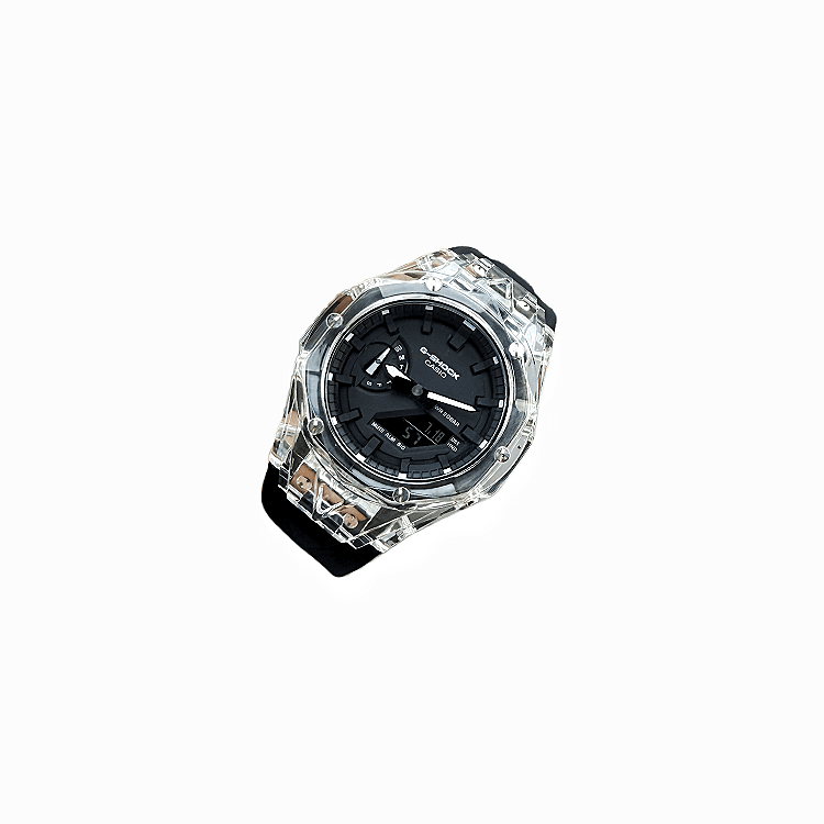 Часы CASIO Custom Tattoo Glacier Transparent Case - изображение 3
