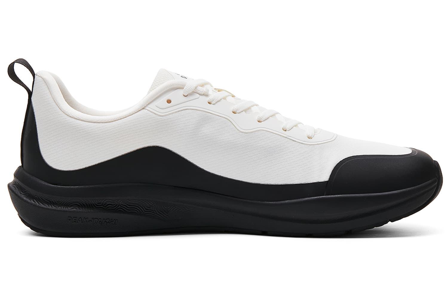 Кроссовки PEAK Comfort Walking Тайцзи Barefoot Обувь Дышащий Low Топ Повседневная обувь Мужской Сливочный Черный - изображение 2