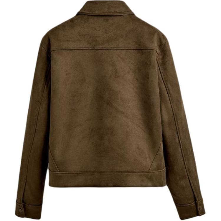 Куртка ZARA Коричневые Мужские Куртки - изображение 2