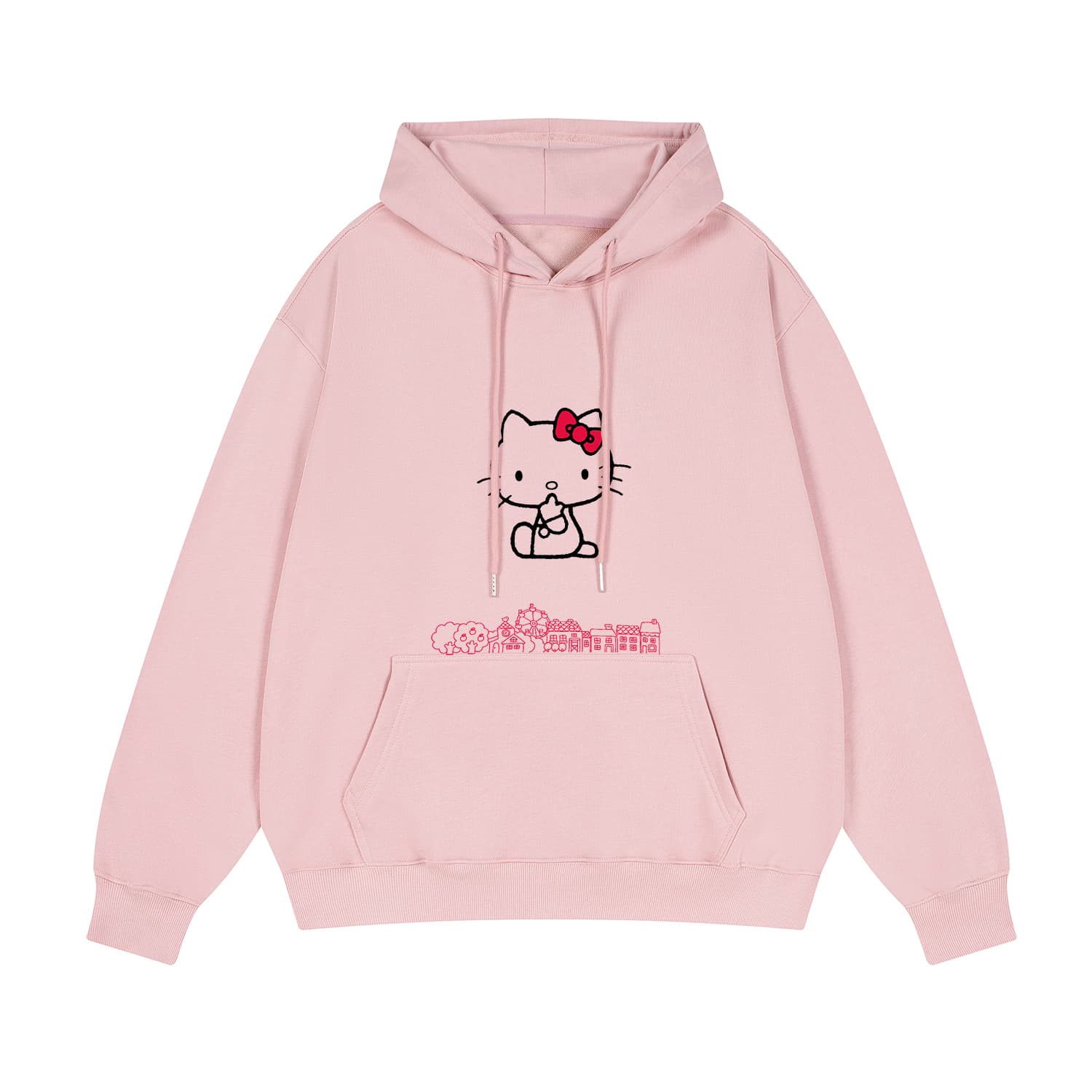 Худи Sanrio x Hello Kitty SS25 Толстовка Унисекс - изображение 1