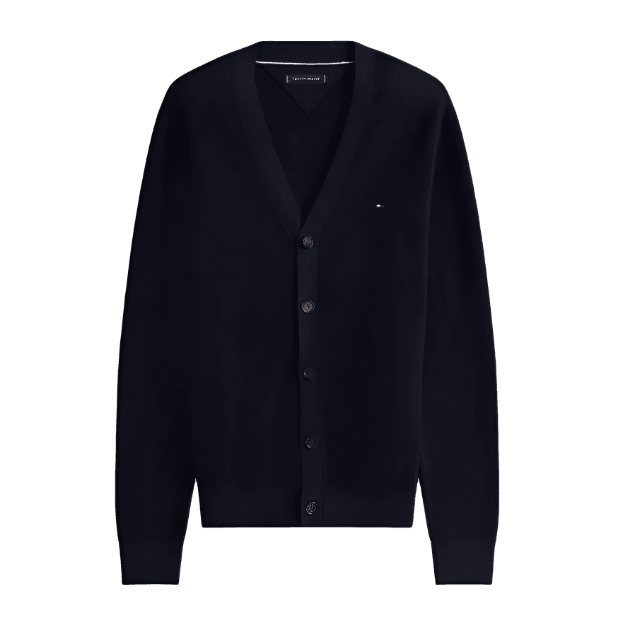 Tommy Hilfiger Темно-синий Синий Мужской Трикотаж - изображение 1