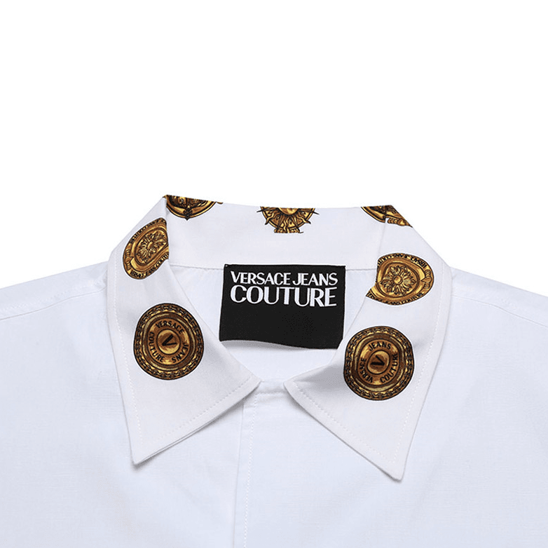 Рубашка VERSACE JEANS COUTURE SS22 Logo - изображение 3