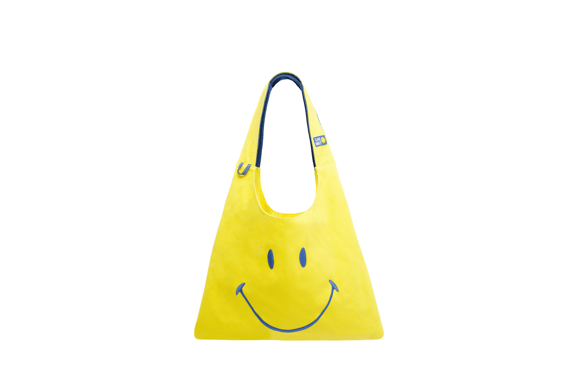 Мини-сумка Lee X Smiley® Коллаборация Ткань Сумка через плечо Стандартная (Стандартная) Унисекс Желтая - изображение 1