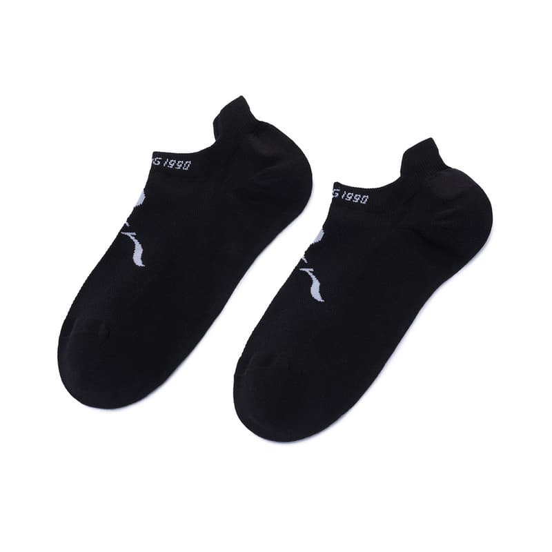 LI NING 1990 Classic Collection Низкие носки Унисекс 1 шт Черный - изображение 1