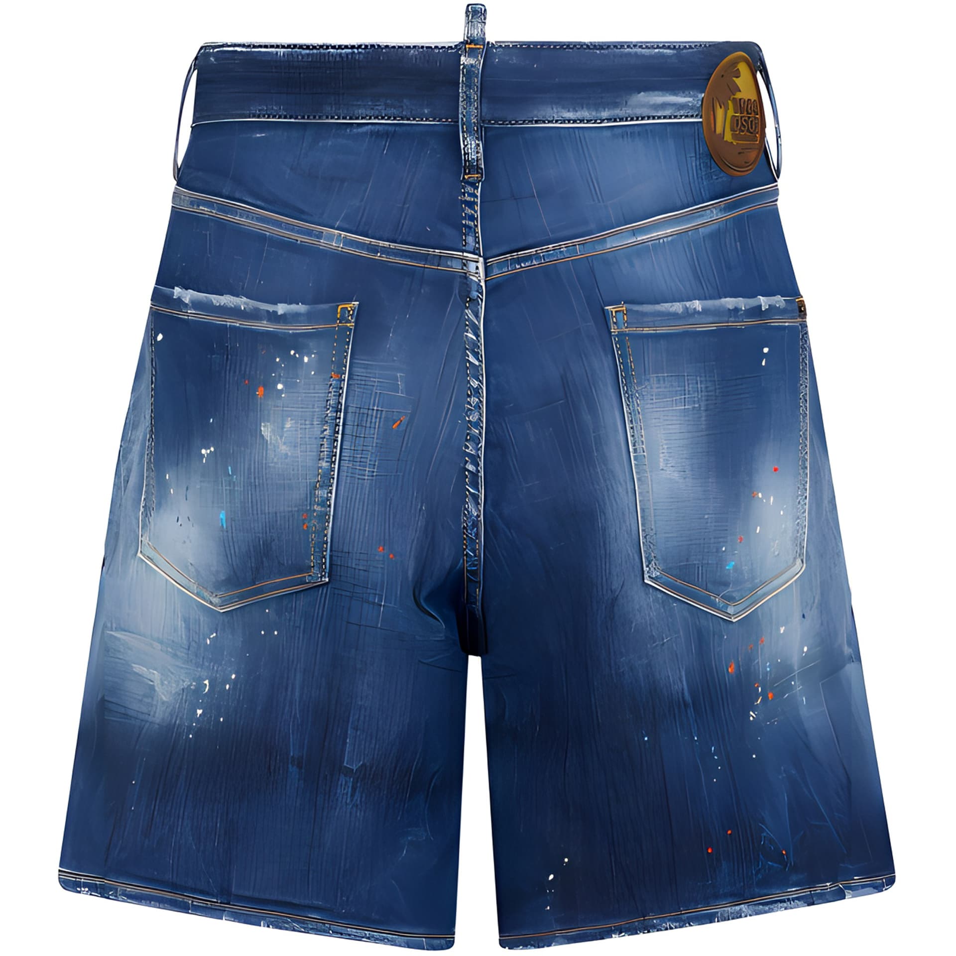 Джинсовые шорты DSQUARED 2 - изображение 2
