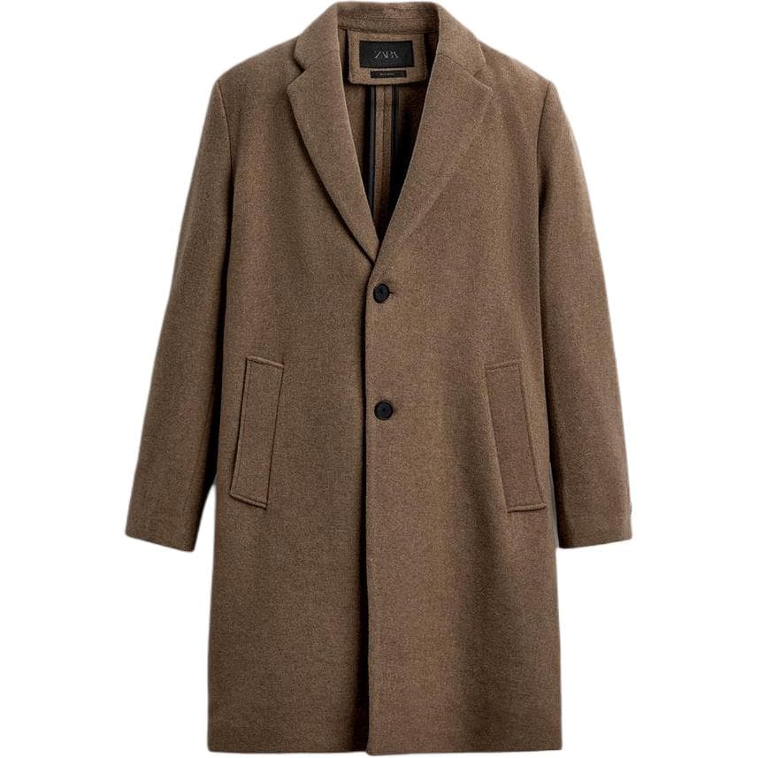 Пальто ZARA Men's Fox Fur Coat ZARA Мужское пальто из норки - изображение 1