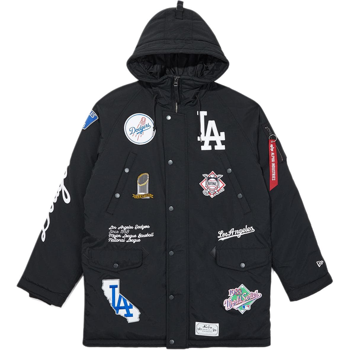 Зимняя куртка пуховик New Era x Alpha Industries FW25 Пуховая куртка Унисекс - изображение 1