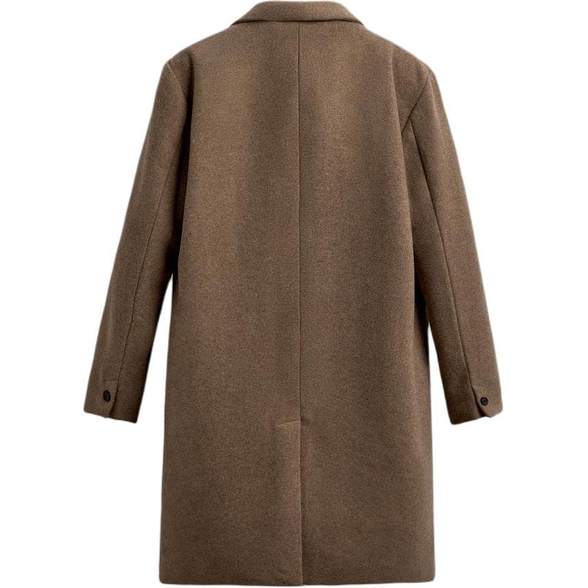 Пальто ZARA Men's Fox Fur Coat ZARA Мужское пальто из норки - изображение 2