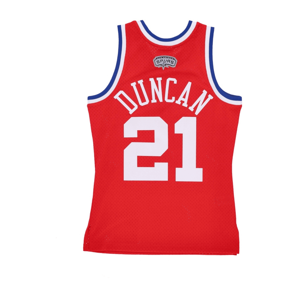 Баскетбольная майка Mitchell Ness MN Баскетбольная Джерси Фанатская Версия Мужская Красная - изображение 2