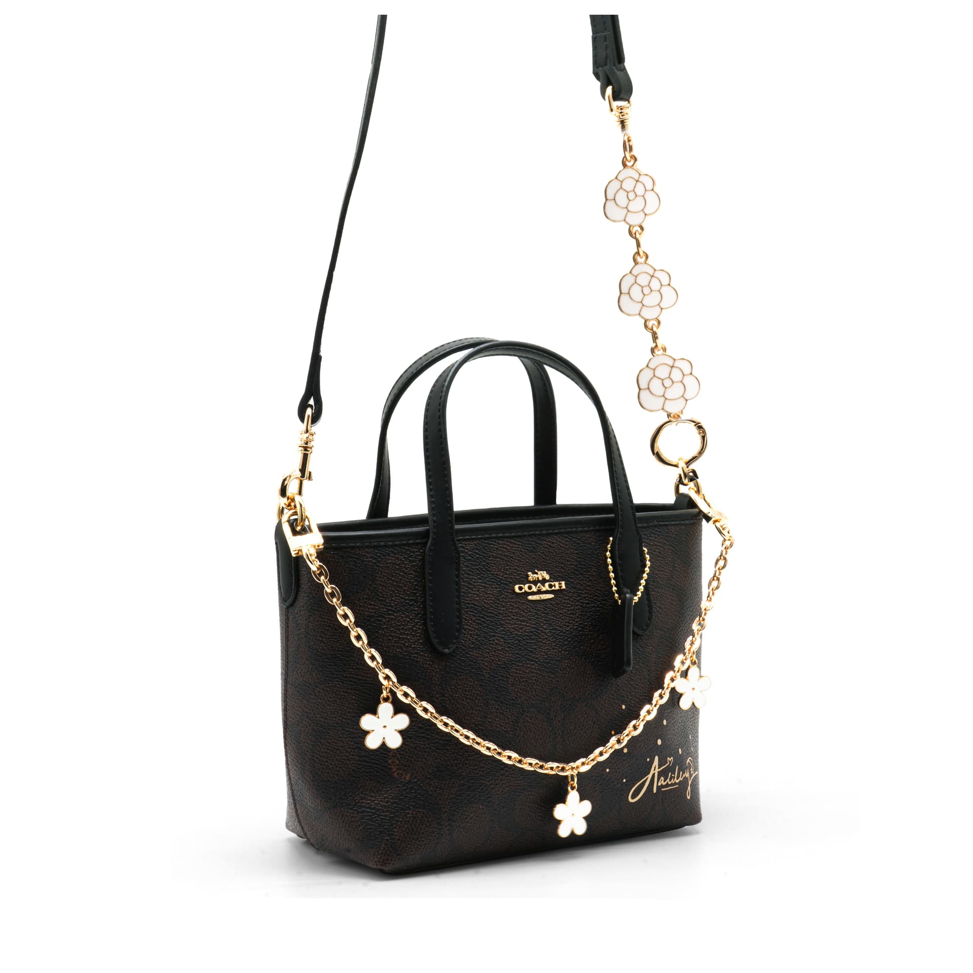 Сумка Coach City 15 Black Tote - изображение 2