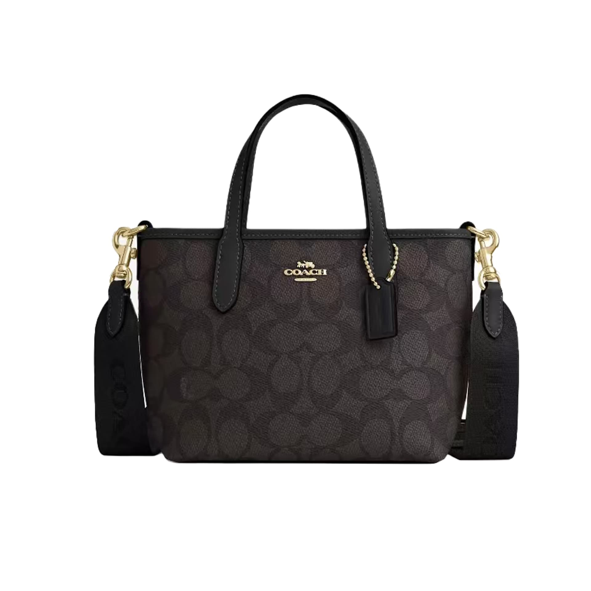 Сумка Coach City 15 Black Tote - изображение 6