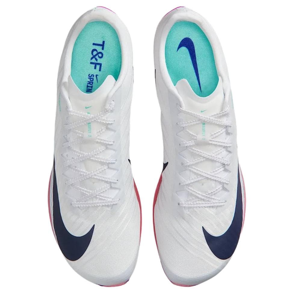 Кроссовки для бега NIKE Maxfly 2 Oтскок Поддержка Low Топ Легкоатлетические соревнования Беговые кроссовки Мужской Белый черный красный - изображение 4