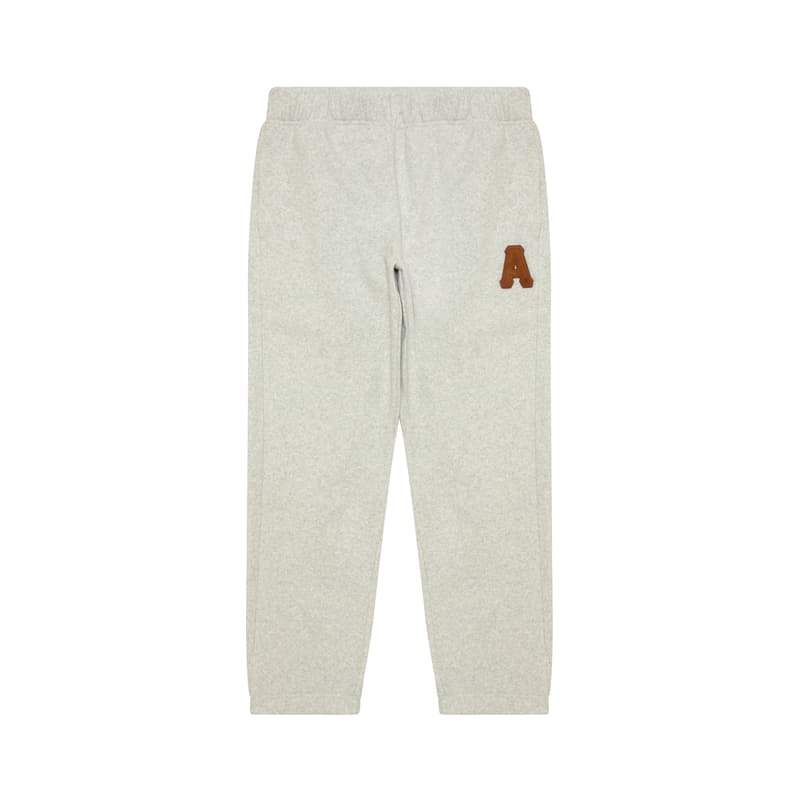 Штаны Aape Серый Белый WH2 Мужские Повседневные Штаны - изображение 1