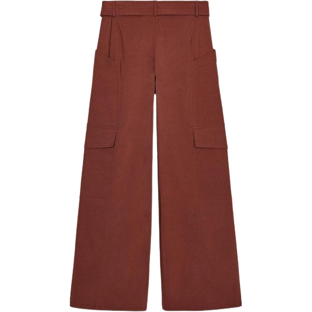 ZARA Коричневые Женские Карго Брюки - изображение 2