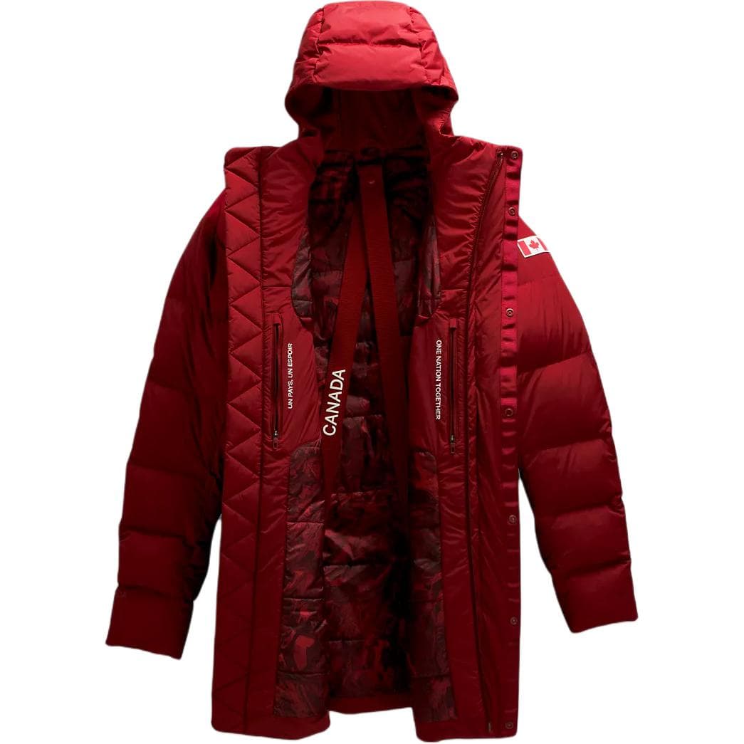 Зимняя куртка lululemon Team Canada 22 Men's Down Jacket COC Logo 700 - изображение 4