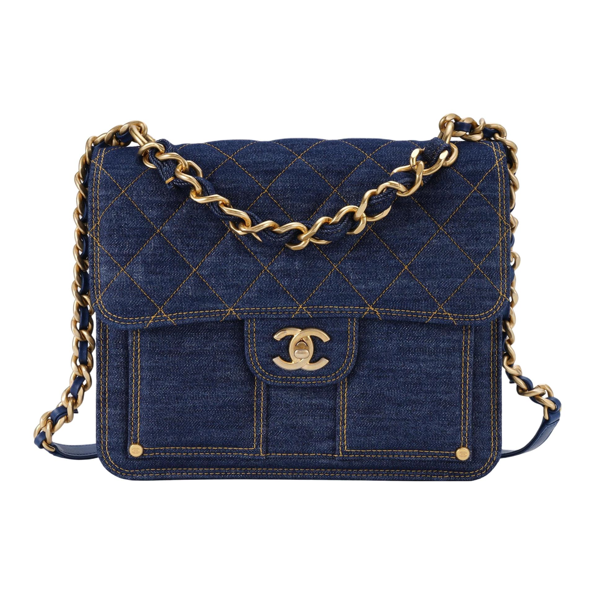 Рюкзак CHANEL 23S Denim Backpack - изображение 1