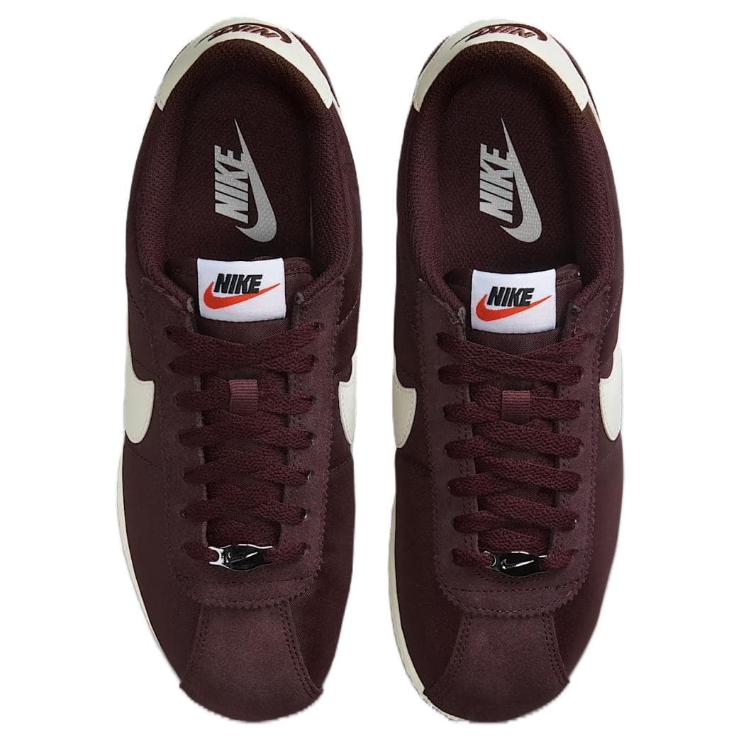 Кроссовки Nike Cortez Textile кожа повседневная обувь женская красная - изображение 3