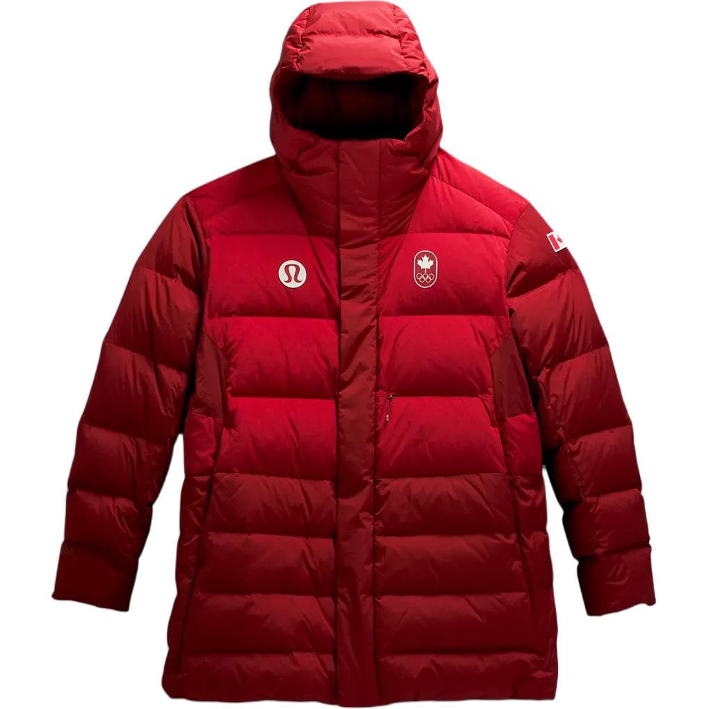 Зимняя куртка lululemon Team Canada 22 Men's Down Jacket COC Logo 700 - изображение 3