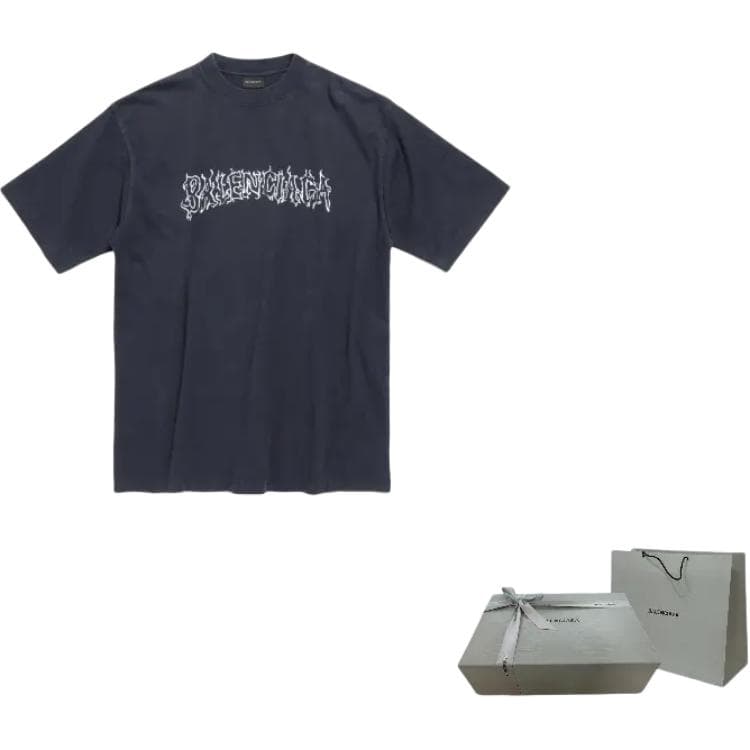 Футболка Balenciaga SS24 T-Shirt Black - изображение 5